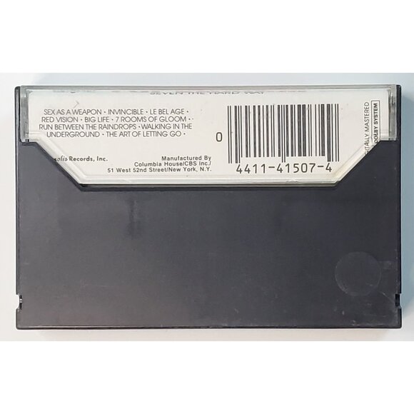 Pat Benatar Seven The Hard Way Cassette Tape Album Music 1985 Chrysalis Records - Picture 8 of 8